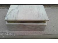 Marble case for jewelery
