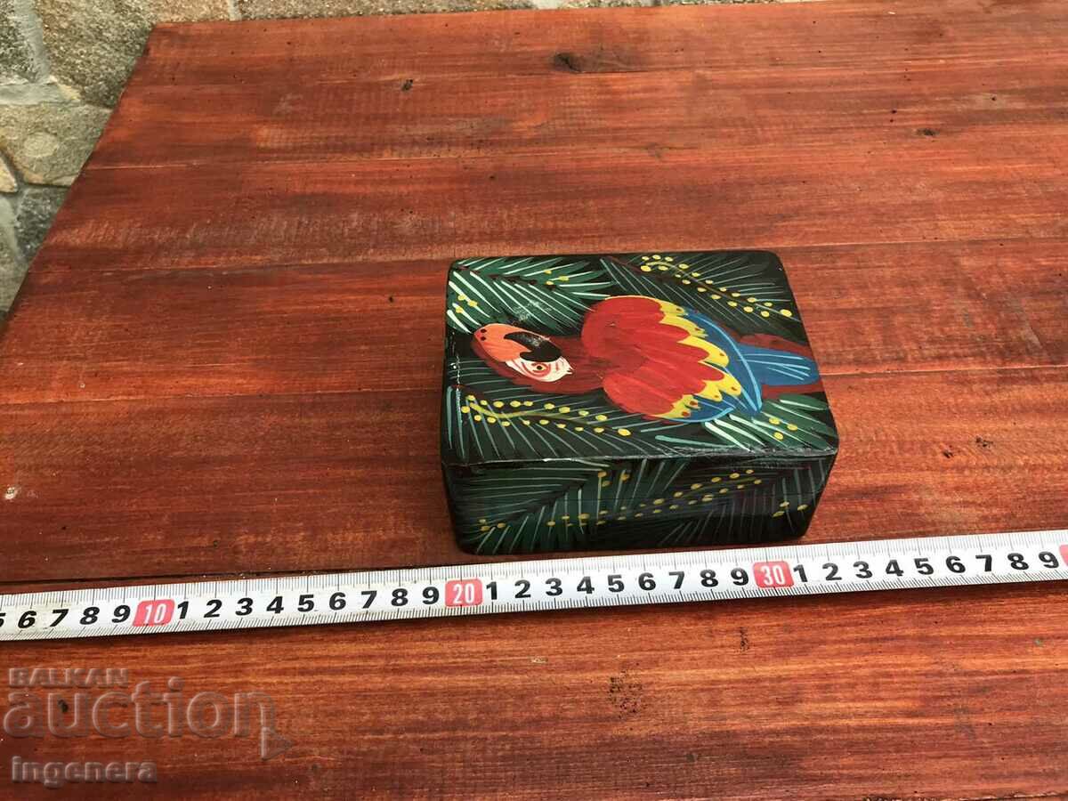 BOX PAINTED COLORED WOOD with price 14.00 BGN | € 7.16