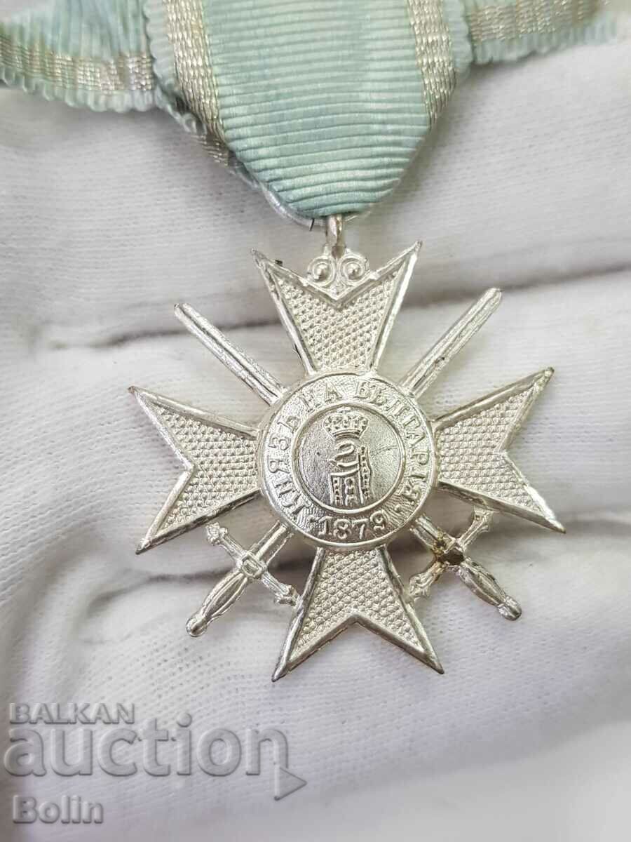 Ювелирен царски Войнишки Кръст За Храброст 3-та ст. 1915 г. - 5 Ювелирен царски Войнишки Кръст За Храброст 3-та ст. 1915 г. - 5