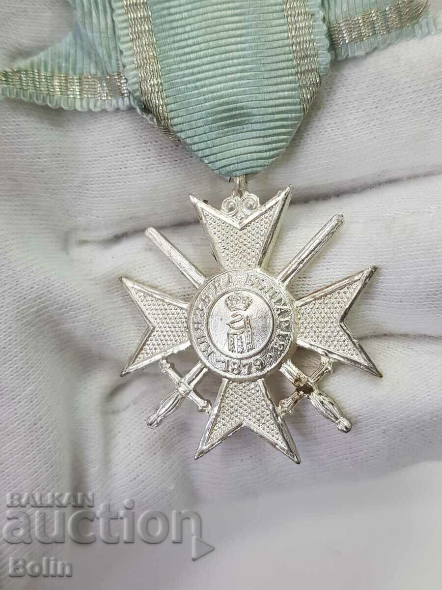 Ювелирен царски Войнишки Кръст За Храброст 3-та ст. 1915 г. - 6 Ювелирен царски Войнишки Кръст За Храброст 3-та ст. 1915 г. - 6