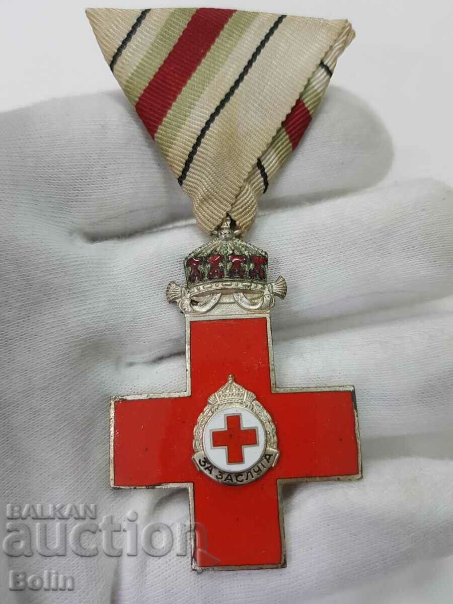 Rare Royal Red Cross Medal of Merit with box