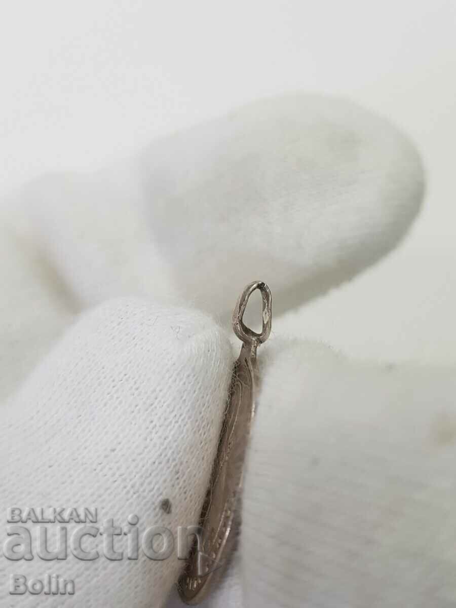 Rare Russian Czar small silver icon 84 proof with price 180.00 BGN | € 92.03