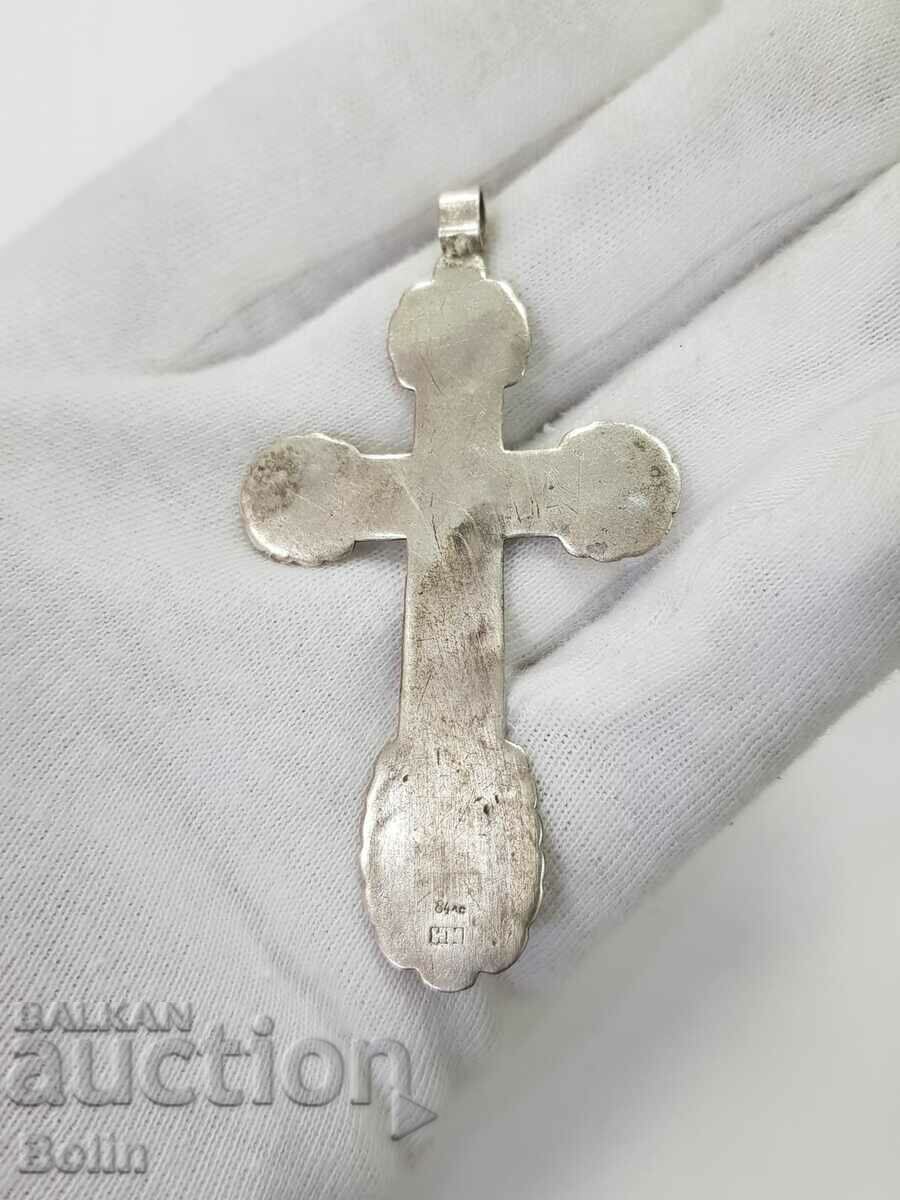 Delivery of Rare Russian Imperial Silver Cross 84 BC 19th-20th century Delivery of Rare Russian Imperial Silver Cross 84 BC 19th-20th century