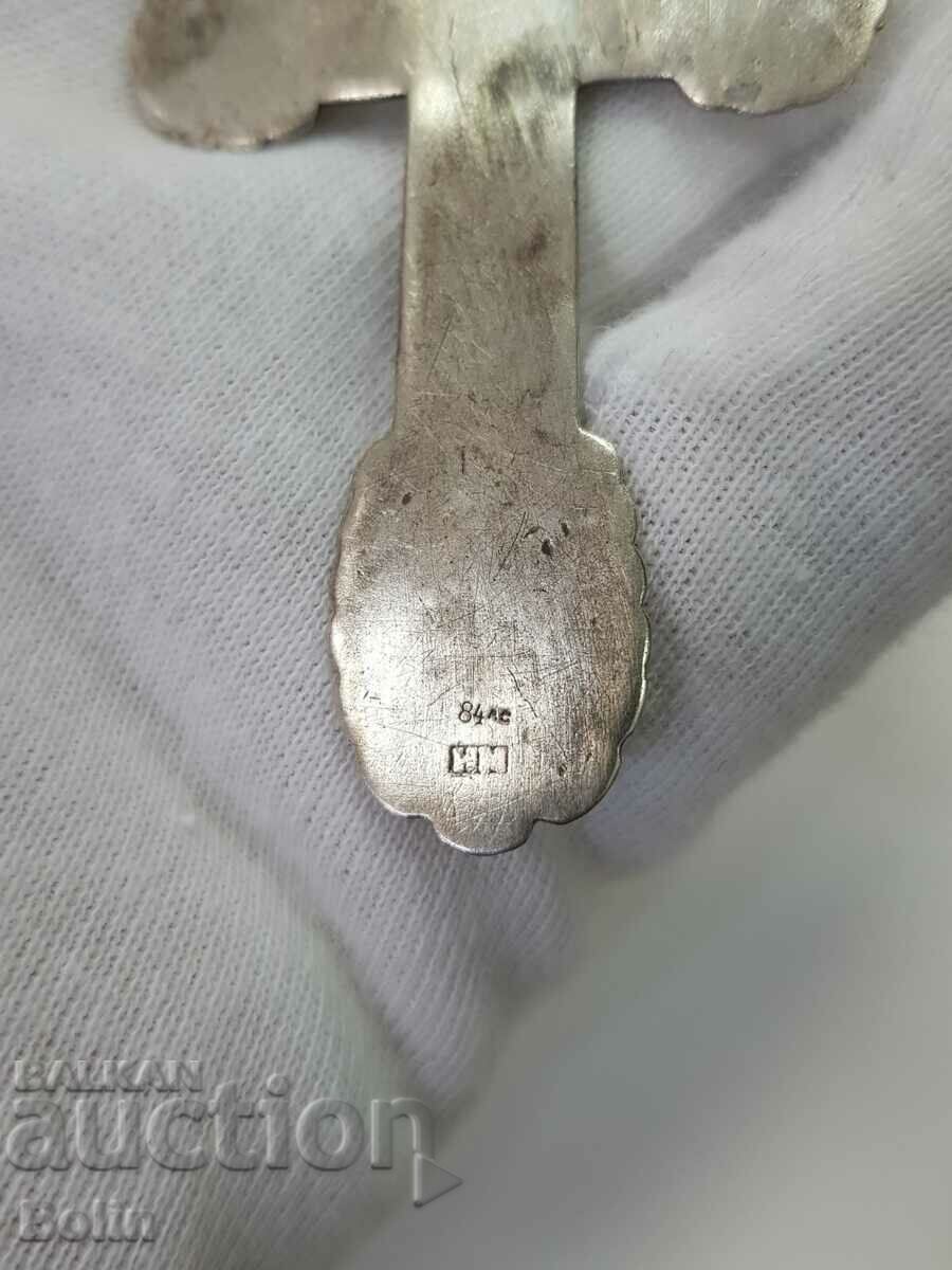 Rare Russian Imperial Silver Cross 84 BC 19th-20th century - 5 Rare Russian Imperial Silver Cross 84 BC 19th-20th century - 5