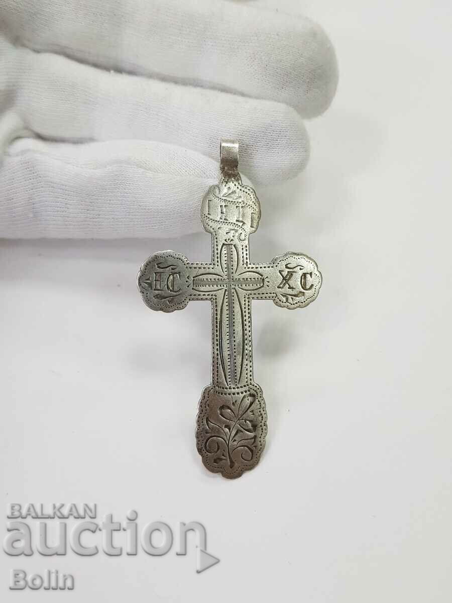 Rare Russian Imperial Silver Cross 84 BC 19th-20th century - 6 Rare Russian Imperial Silver Cross 84 BC 19th-20th century - 6