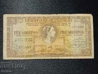 5 shillings Bermuda 1952