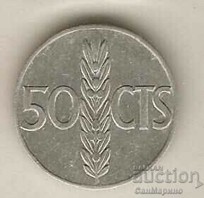 + Spania 50 centimos 1966 (1971)