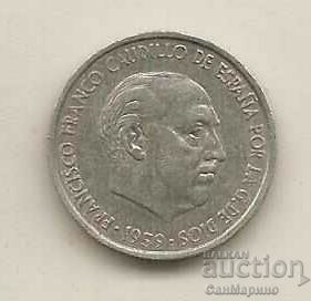 +Spain 10 centimos 1959 with price 0.90 BGN | € 0.46