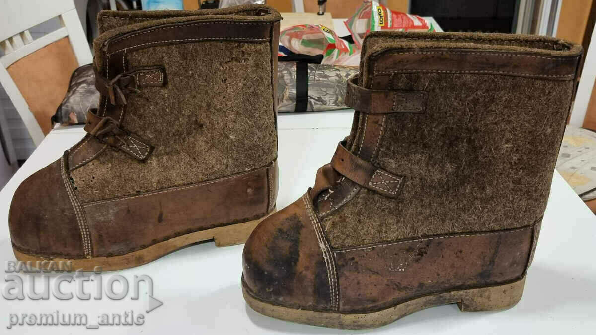 Γερμανικές μπότες τσόχα Wehrmacht Winterstiefel