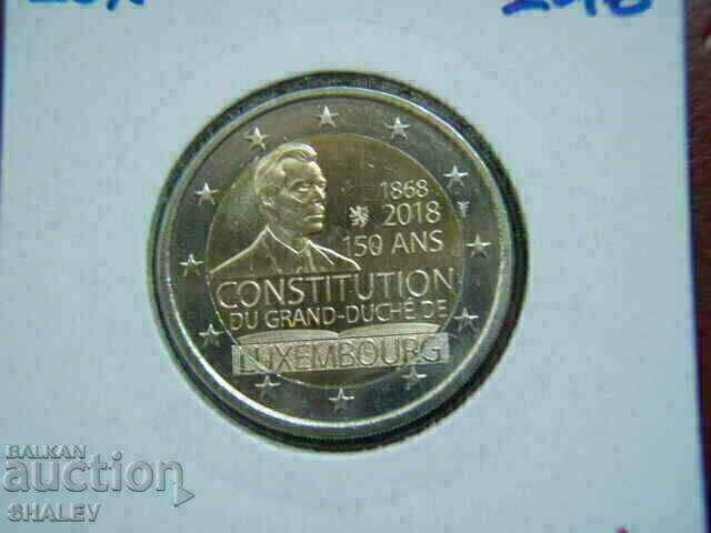 Livrarea 2 euro 2018 Luxemburg „Constituția”(1) Luxemburg (2 euro)
