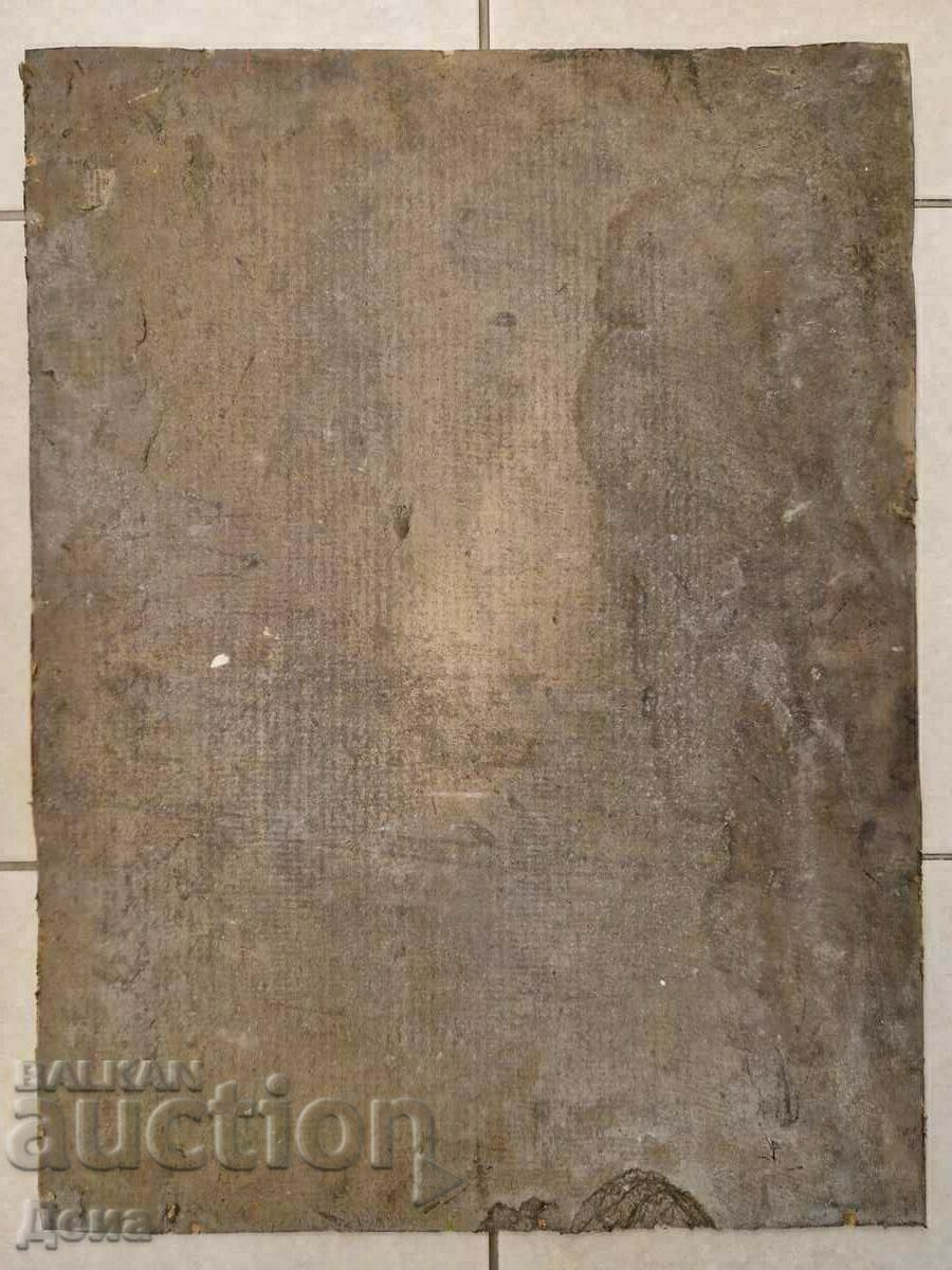 Un tablou vechi de maestru de la începutul secolului al XX-lea. - 6 Un tablou vechi de maestru de la începutul secolului al XX-lea. - 6