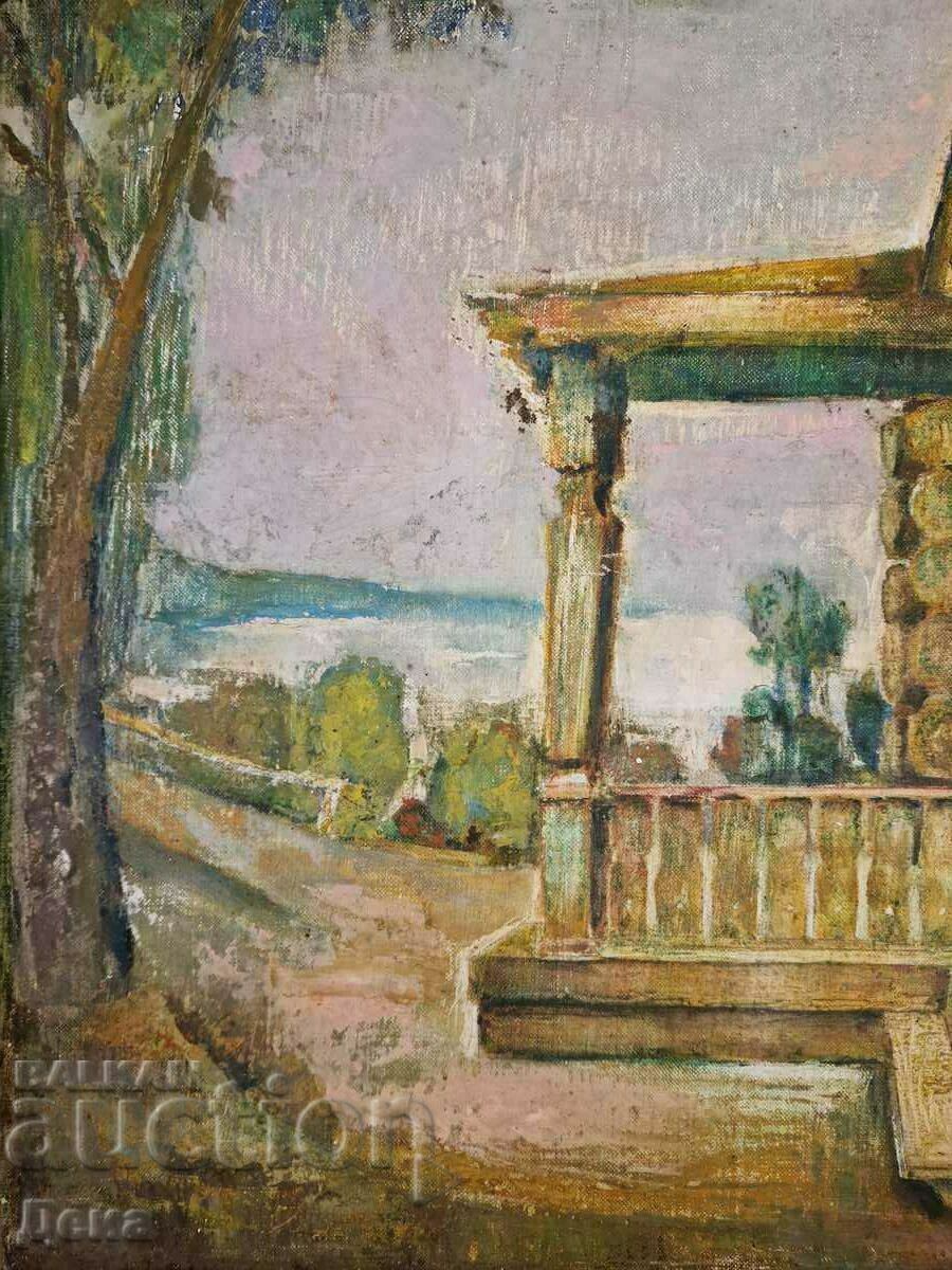 Delivery of Atanas Stoychev painting