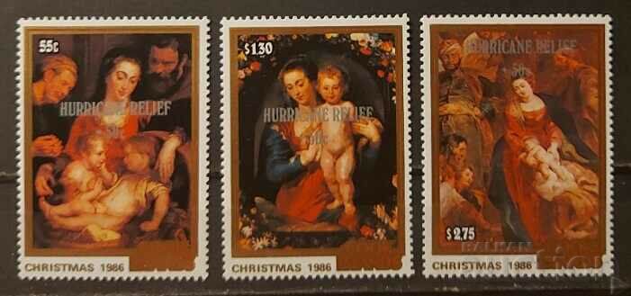 Cook Islands 1987 Art/Paintings/Christmas Overprint 7.5€ MNH