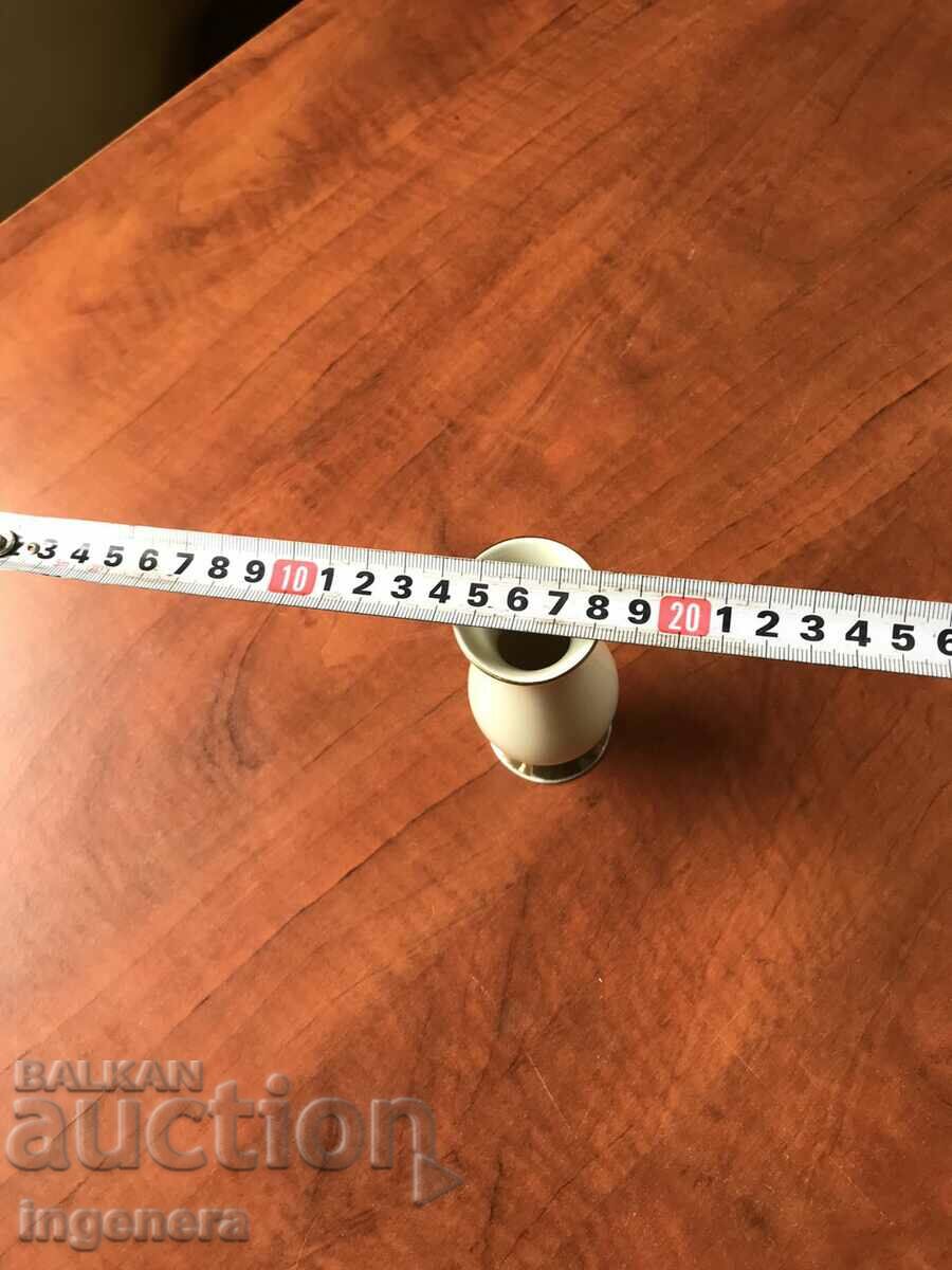 PORCELAIN VASE VASE GILT-BAVARIA - 5 PORCELAIN VASE VASE GILT-BAVARIA - 5