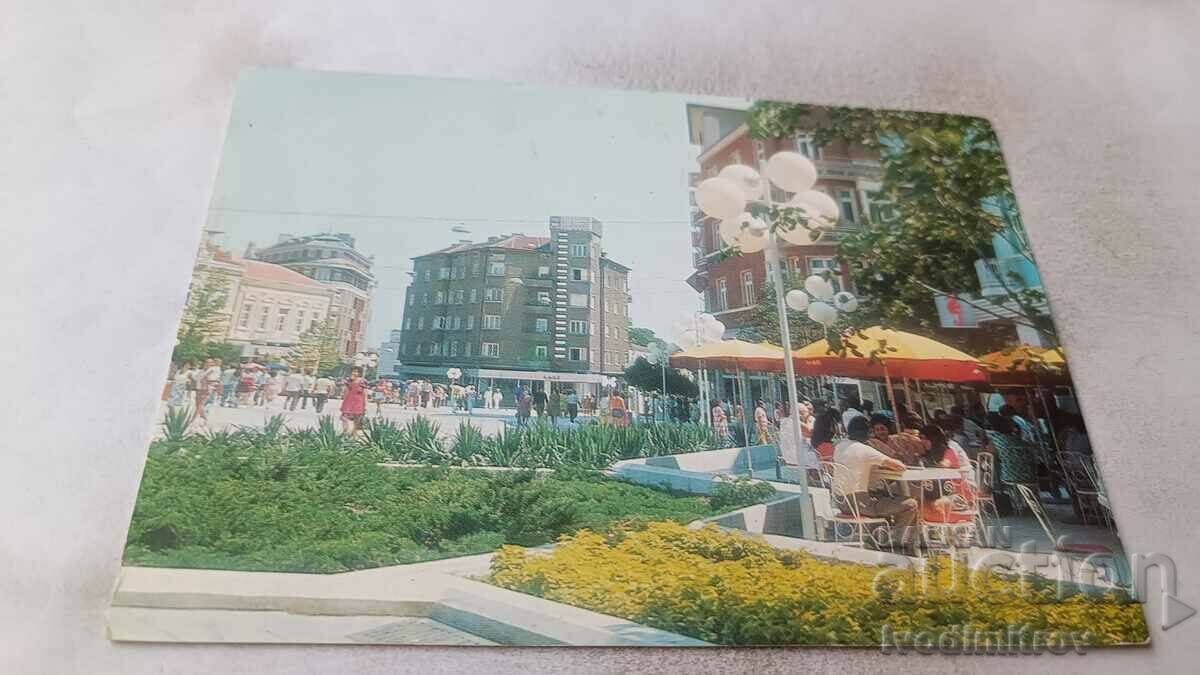 Καρτ ποστάλ Varna Centre 1977