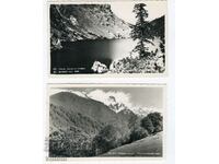 Рила 2 картички планина Сухото езеро Пасков 30-те год