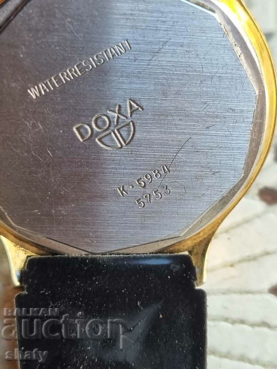 Delivery of DOXA watch original