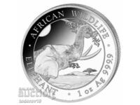 Silver 1 oz Somali Elephant 2023