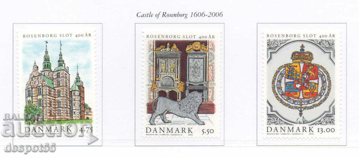 2006. Δανία. Η 400η επέτειος του Κάστρου Ρόζενμποργκ.