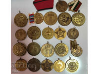 Lot of 21 medals