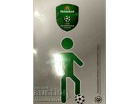 Heineken Heineken Sticker σπάνιο ποδόσφαιρο μπύρας