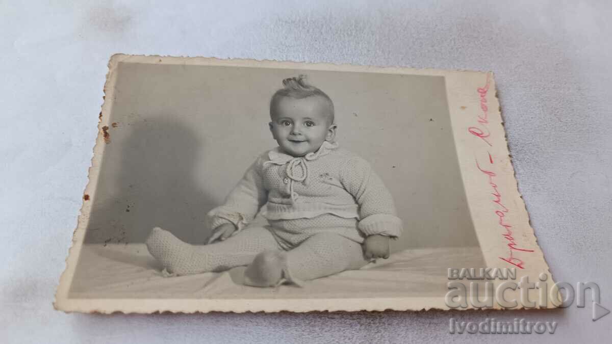 Снимка Скопие Малко момиченце 1940