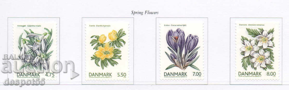 2006. Δανία. Λουλούδια.