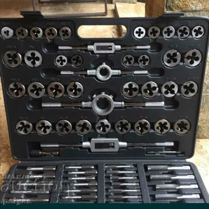 Auction Taps and Taps Set 110 pcs. M2-M18 FORSAGE Auction Taps and Taps Set 110 pcs. M2-M18 FORSAGE