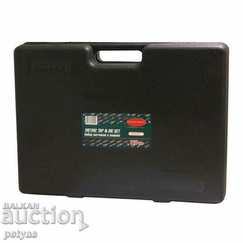 Taps and Taps Set 110 pcs. M2-M18 FORSAGE - 6 Taps and Taps Set 110 pcs. M2-M18 FORSAGE - 6