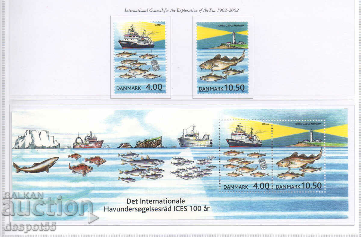2002. Danemarca. Organizația Internațională pentru Cercetare Marină.