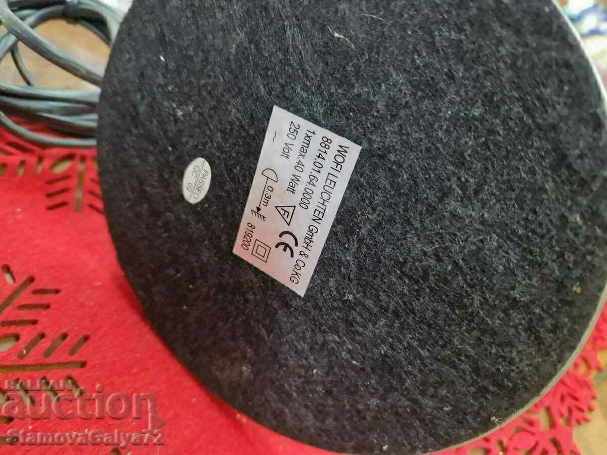 A great antique German Wofi scroll lamp - 6 A great antique German Wofi scroll lamp - 6