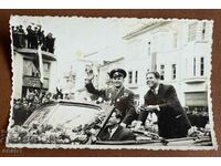 Yuri Gagarin on a visit to Bulgaria