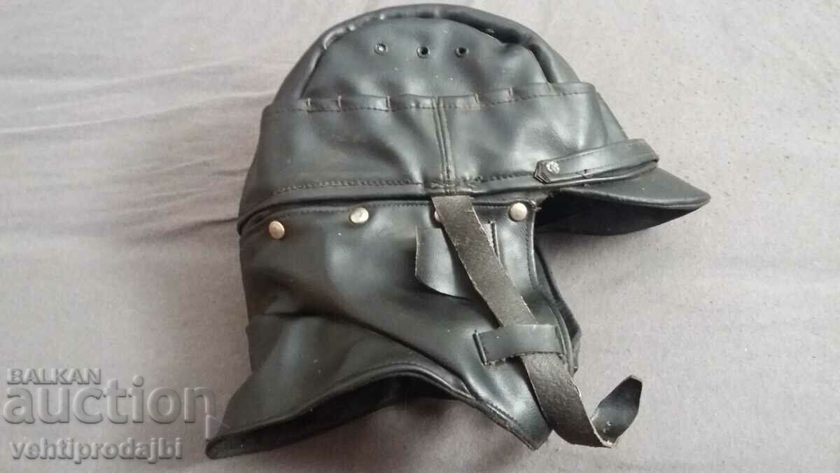 Auction Old biker helmet Auction Old biker helmet