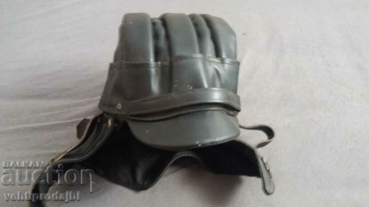 Delivery of Old biker helmet Delivery of Old biker helmet