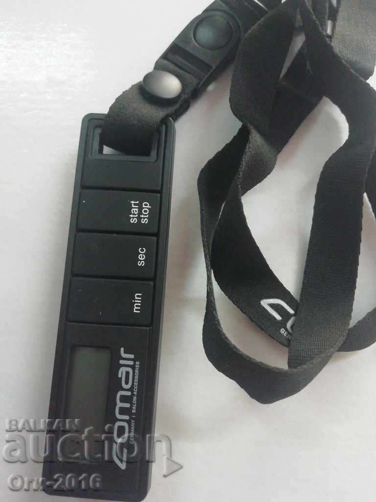 Comair - Digital timer "Lanyard", color: Black with price 3.00 BGN | € 1.53 Comair - Digital timer "Lanyard", color: Black with price 3.00 BGN | € 1.53