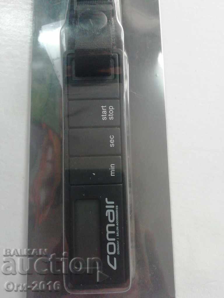 Auction Comair - Digital timer "Lanyard", color: Black Auction Comair - Digital timer "Lanyard", color: Black