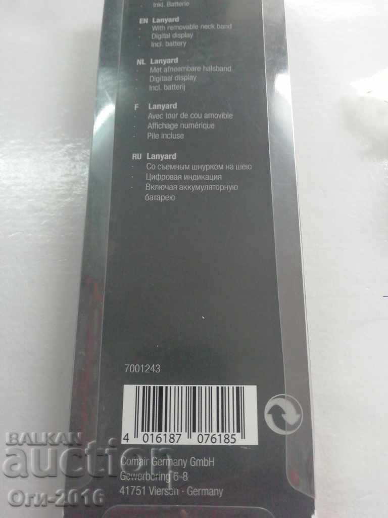 Delivery of Comair - Digital timer "Lanyard", color: Black Delivery of Comair - Digital timer "Lanyard", color: Black