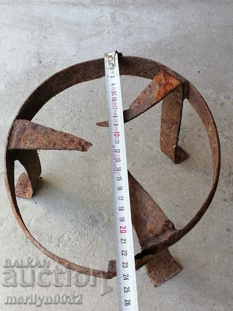 Delivery of An old wrought iron soot, wrought iron, a primitive pyrosty Delivery of An old wrought iron soot, wrought iron, a primitive pyrosty