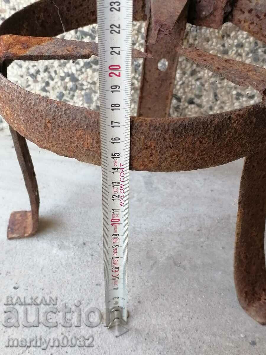 An old wrought iron soot, wrought iron, a primitive pyrosty - 5 An old wrought iron soot, wrought iron, a primitive pyrosty - 5