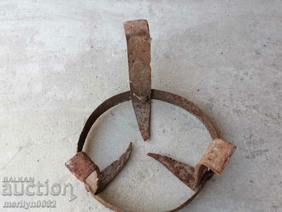 An old wrought iron soot, wrought iron, a primitive pyrosty - 6 An old wrought iron soot, wrought iron, a primitive pyrosty - 6