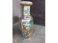 MEISSEN LARGE SATSUMA PORCELAIN VASE