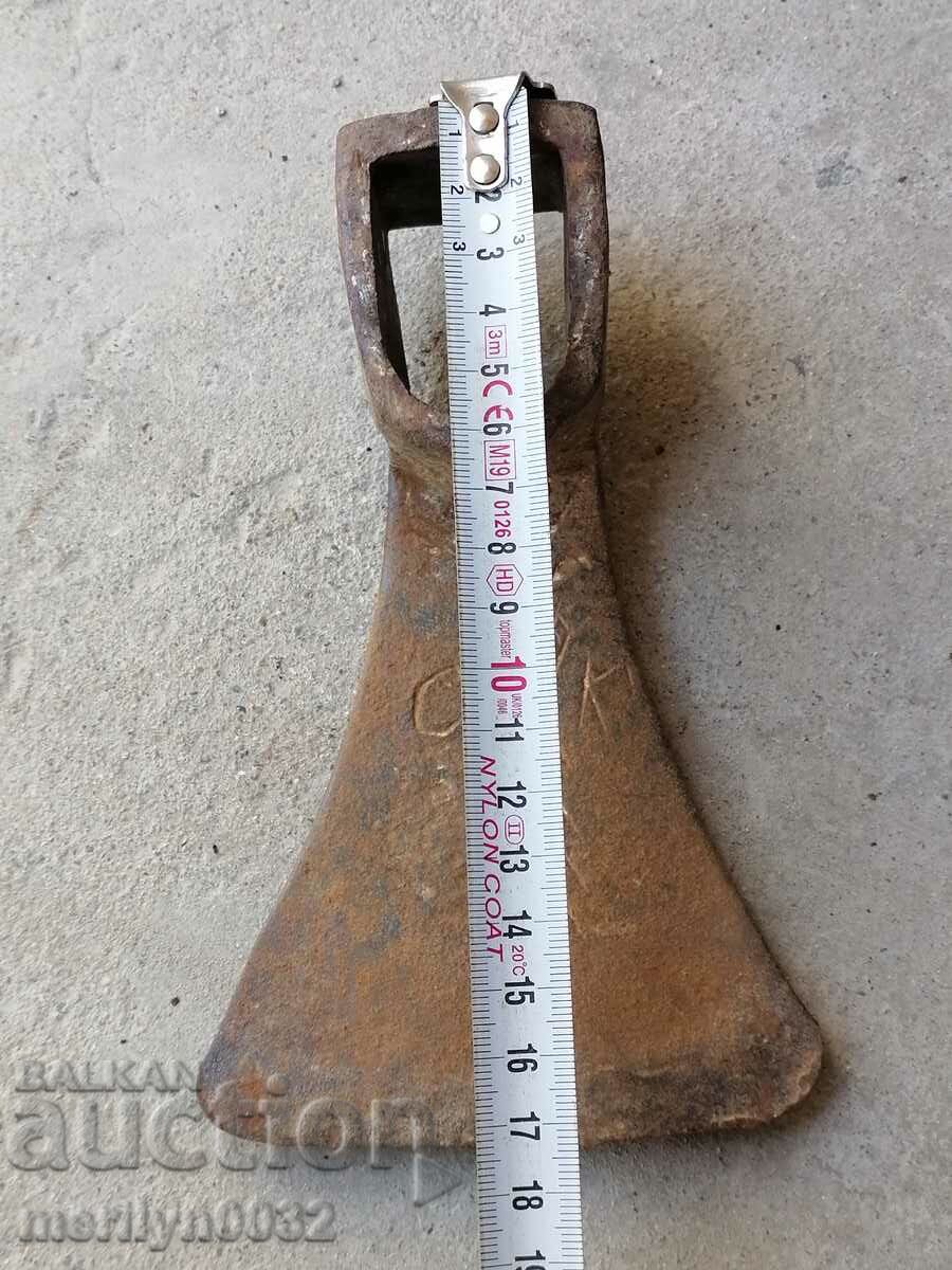 Forged chap, hoe, agricultural instrument, wrought iron - 7 Forged chap, hoe, agricultural instrument, wrought iron - 7