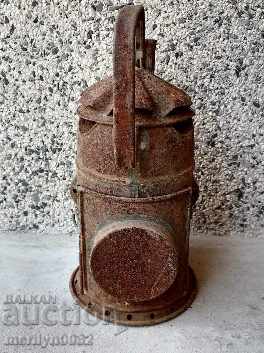 Аукцион Армейски ръчно преносим ЖП фенер WW2