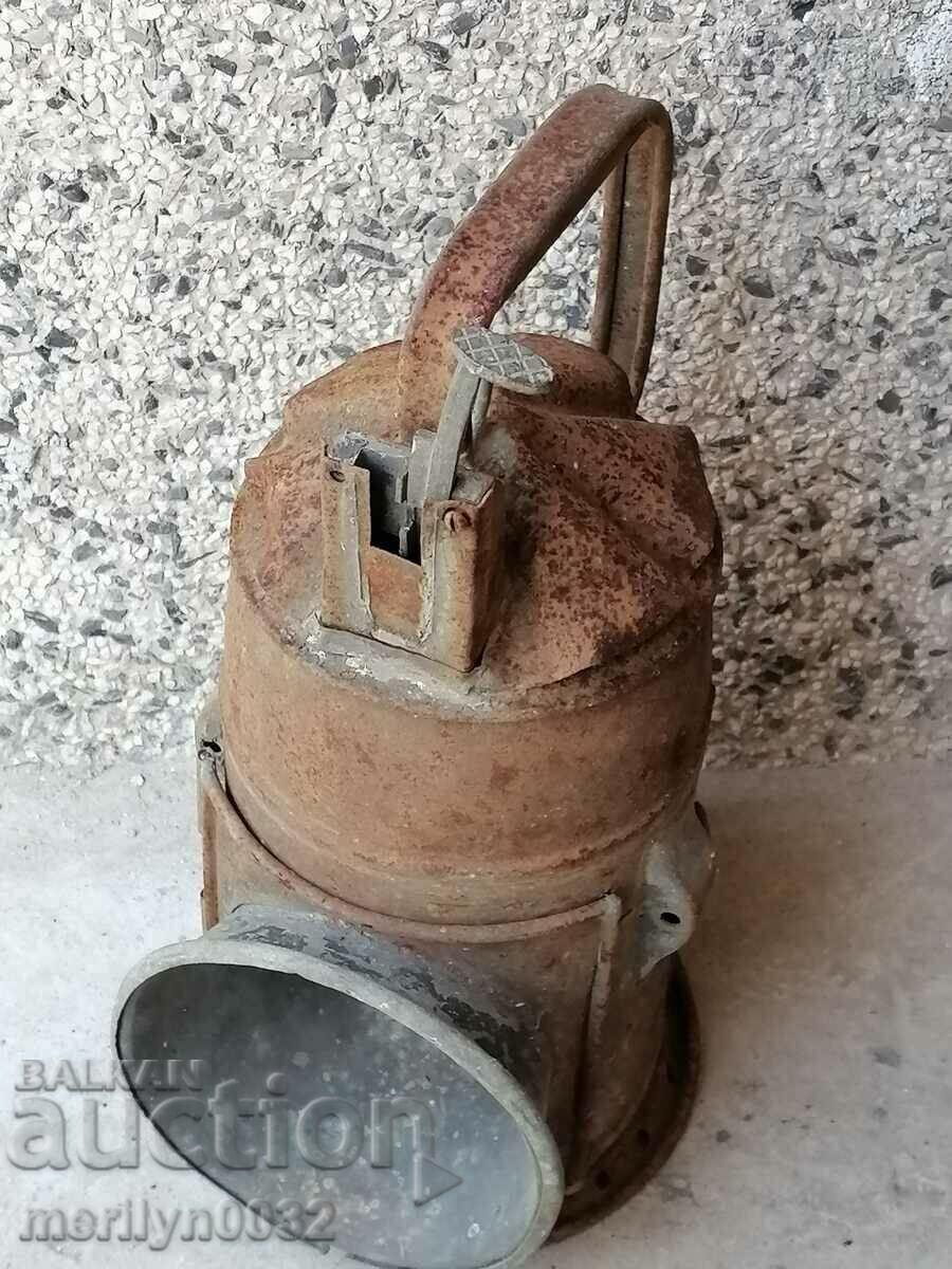 Армейски ръчно преносим ЖП фенер WW2 - 7