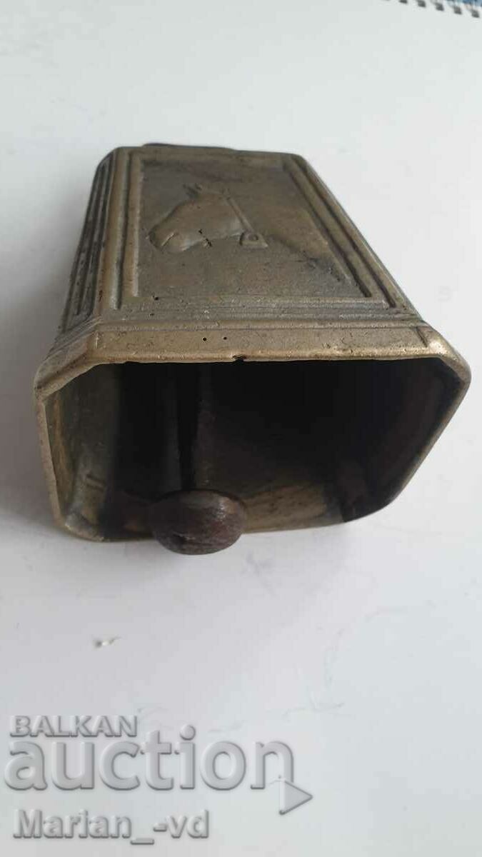 Old English bronze horse bell - 7 Old English bronze horse bell - 7