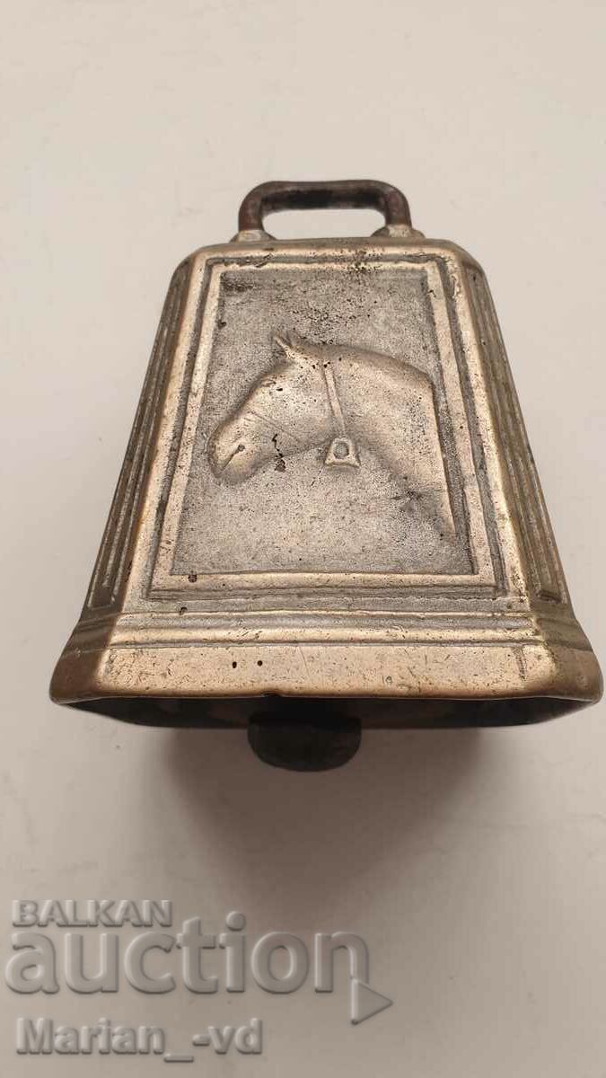 Old English bronze horse bell