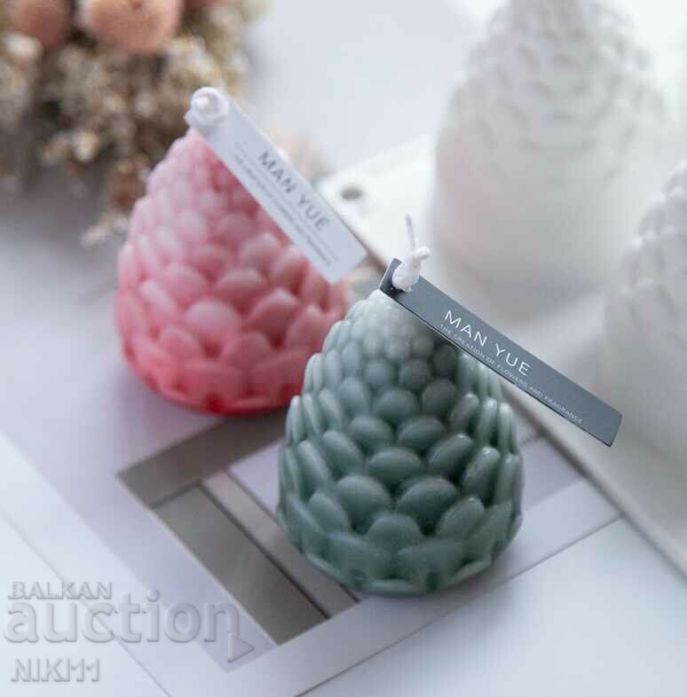 Silicone cone mold, candle mold, fondant decoration with price 9.00 BGN | € 4.60 Silicone cone mold, candle mold, fondant decoration with price 9.00 BGN | € 4.60