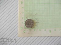 Moneda "5 RAPPEN - Elveția - 1969."