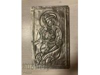 Painting icon Bulgarian artist metalwork