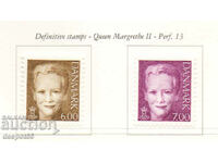 2001. Δανία. Βασίλισσα Μαργκρέθη II - Νέες αξίες.
